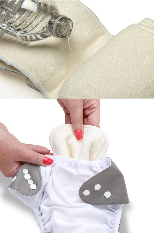 Bamboo Fiber Changing Mat Baby Diaper Diaper Insert Pad