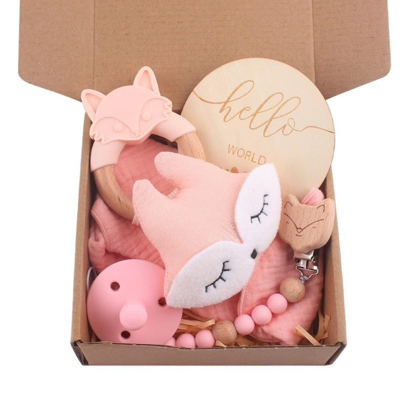 Sustainable Pure Cotton Newborn Gift Set – Perfect Full Moon Celebration Bundle