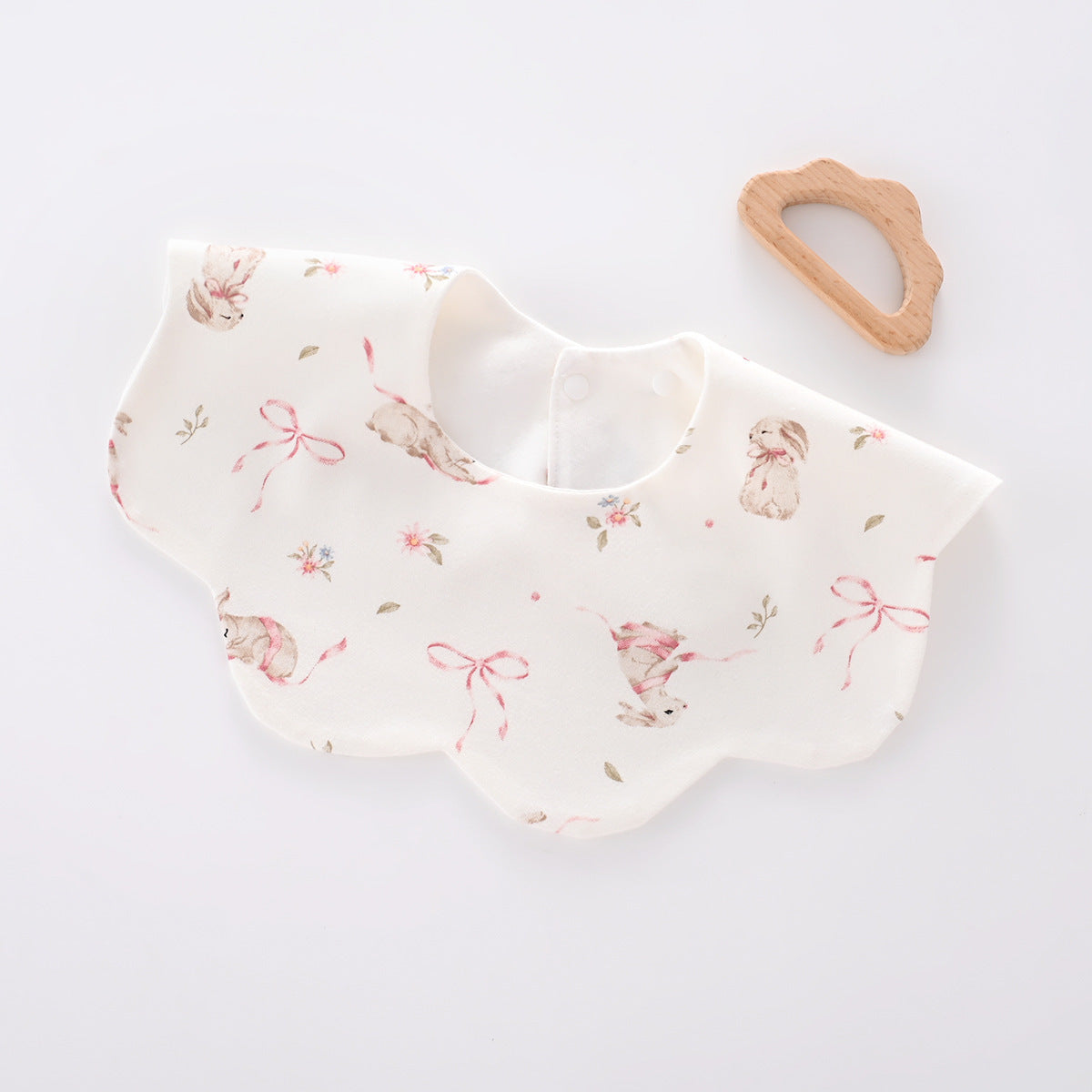 Pure Cotton Waterproof Baby Bib - Newborn & Toddler