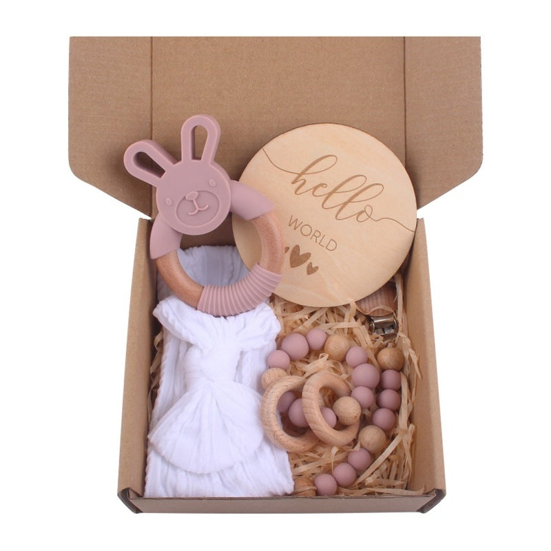 Sustainable Pure Cotton Newborn Gift Set – Perfect Full Moon Celebration Bundle
