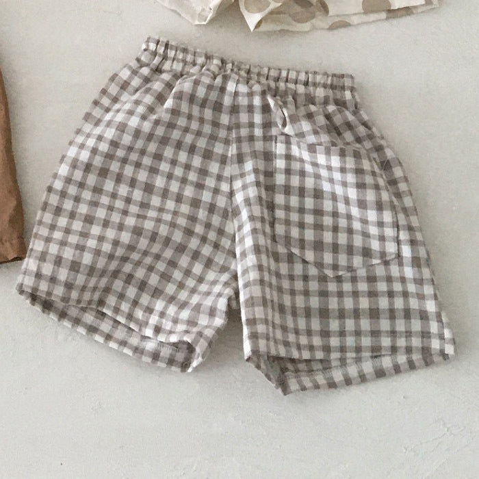 Breathable Linen-Cotton Shorts