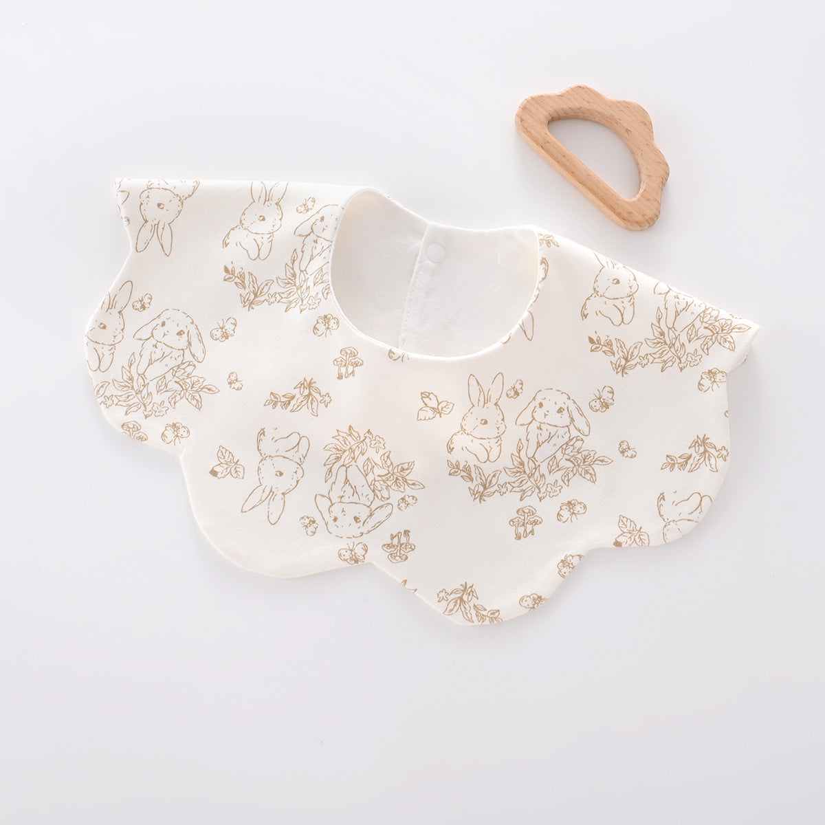 Pure Cotton Waterproof Baby Bib - Newborn & Toddler