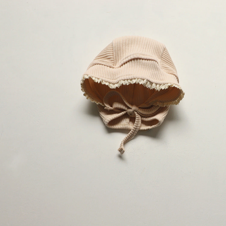 Knitted Cotton High-Waist Overalls – Spring/Autumn Baby Pants