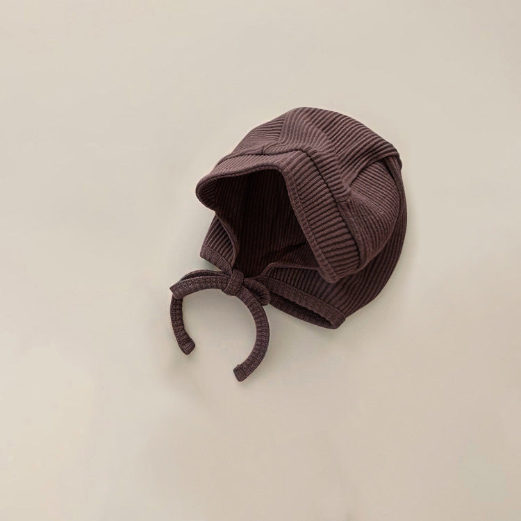 Knitted Cotton High-Waist Overalls – Spring/Autumn Baby Pants