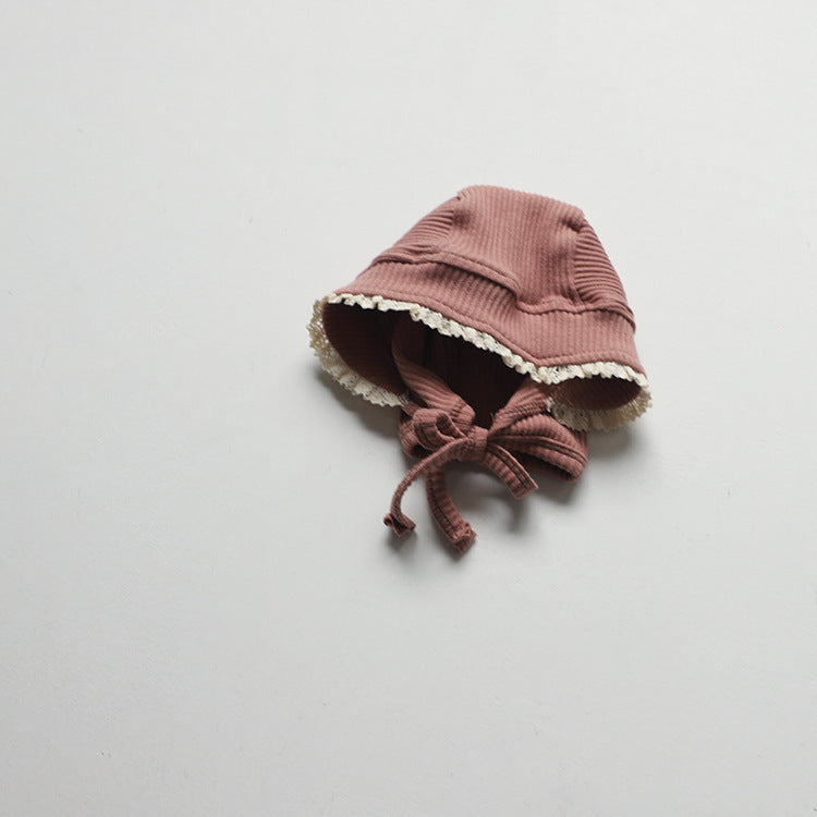 Knitted Cotton High-Waist Overalls – Spring/Autumn Baby Pants