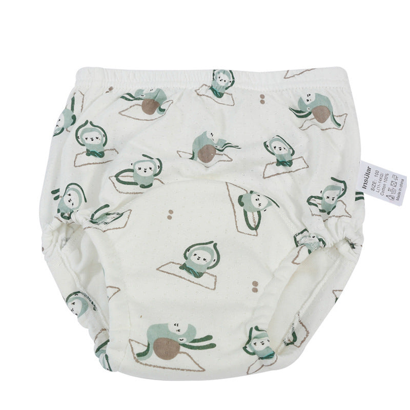 Breathable Bamboo Cotton Training Pants – Eco Reusable Diaper Pants