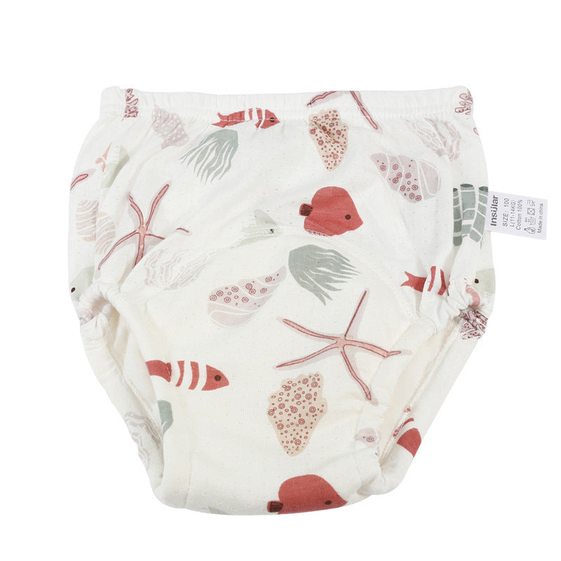 Breathable Bamboo Cotton Training Pants – Eco Reusable Diaper Pants