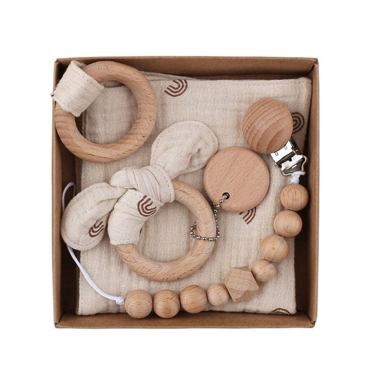 Sustainable Pure Cotton Newborn Gift Set – Perfect Full Moon Celebration Bundle