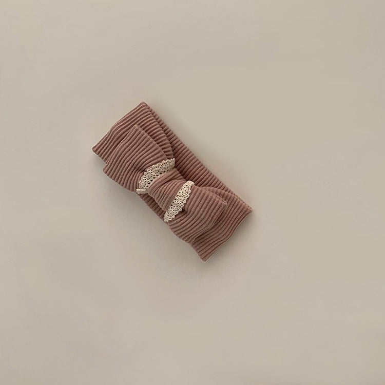 Knitted Cotton High-Waist Overalls – Spring/Autumn Baby Pants