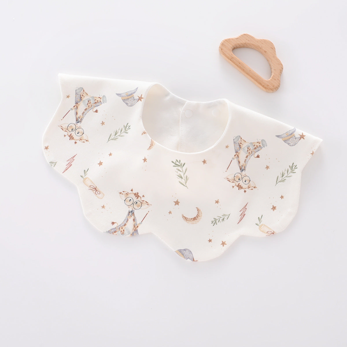 Pure Cotton Waterproof Baby Bib - Newborn & Toddler
