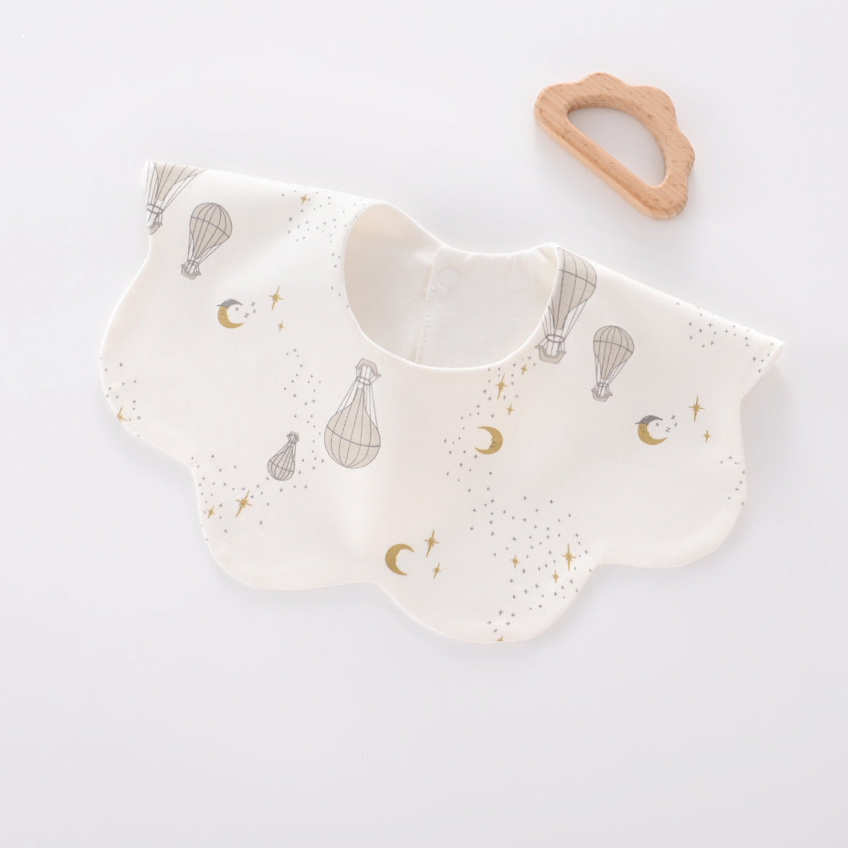 Pure Cotton Waterproof Baby Bib - Newborn & Toddler