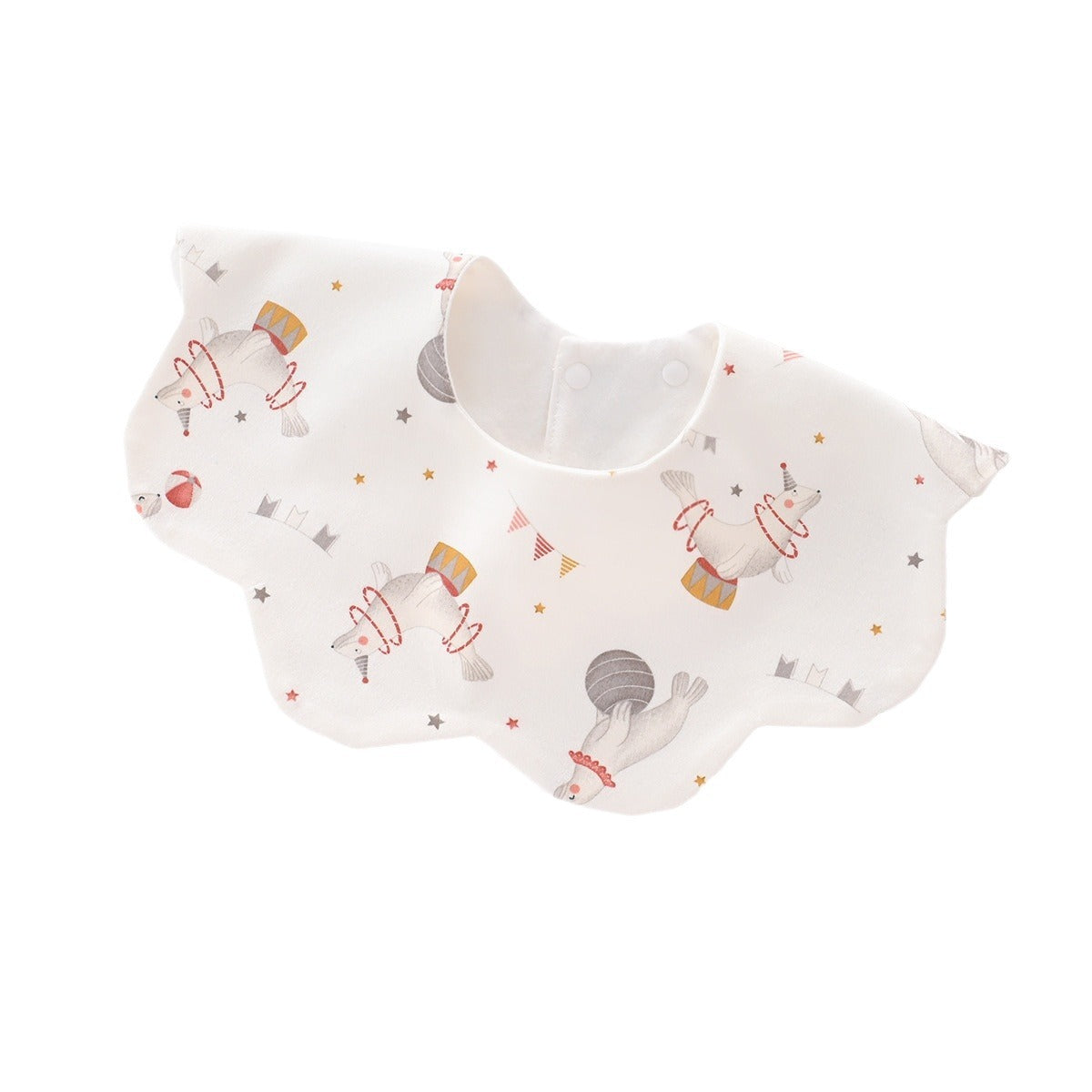 Pure Cotton Waterproof Baby Bib - Newborn & Toddler