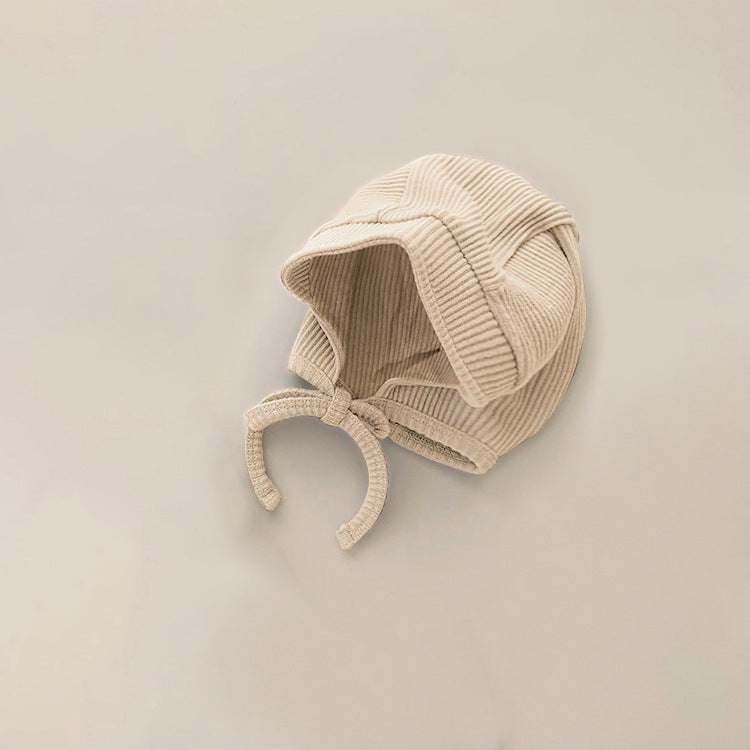 Knitted Cotton High-Waist Overalls – Spring/Autumn Baby Pants