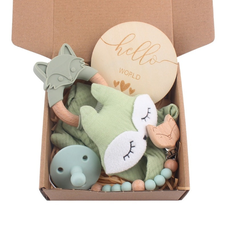 Sustainable Pure Cotton Newborn Gift Set – Perfect Full Moon Celebration Bundle